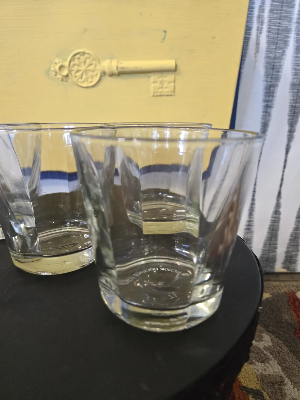 Set of 5 Anchor Hocking Clear Glass Tumblers 4